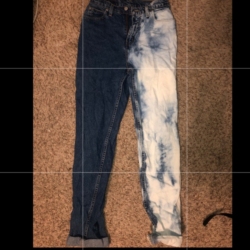 Faded glory customized jeans
